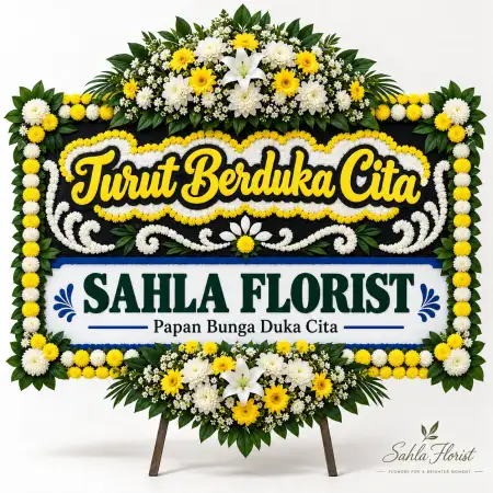 Papan Bunga Duka Ambarrukmo